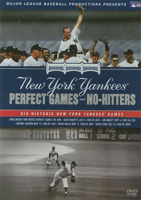 new york yankees no hitters and perfect games